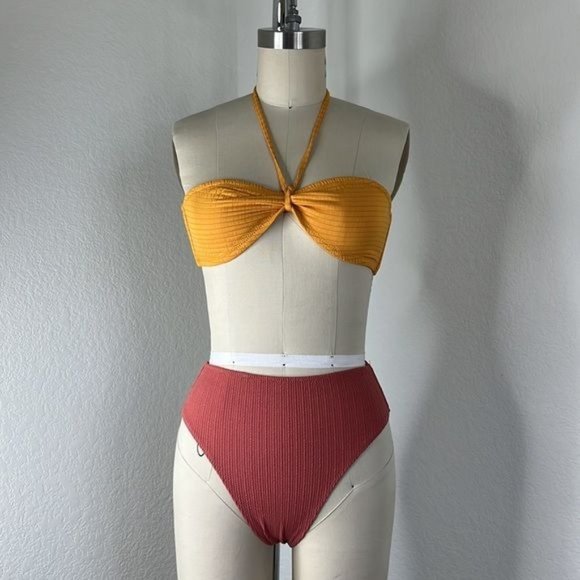 Tropic of C Vibe Bikini Bottom Adobe - Picture 4 of 10